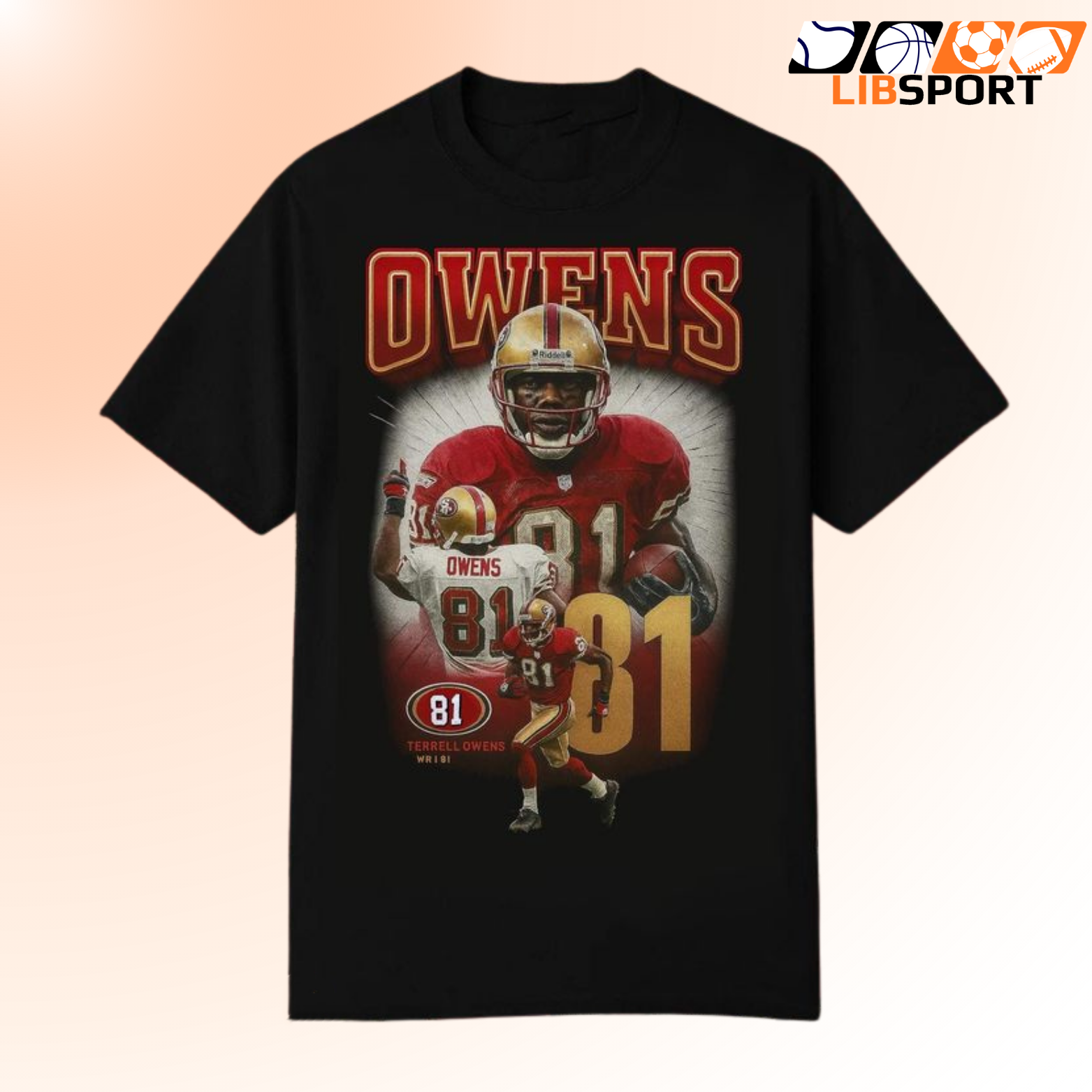 Terrell Owens Shirt, San Francisco 49ers Tee, Unisex T-Shirt